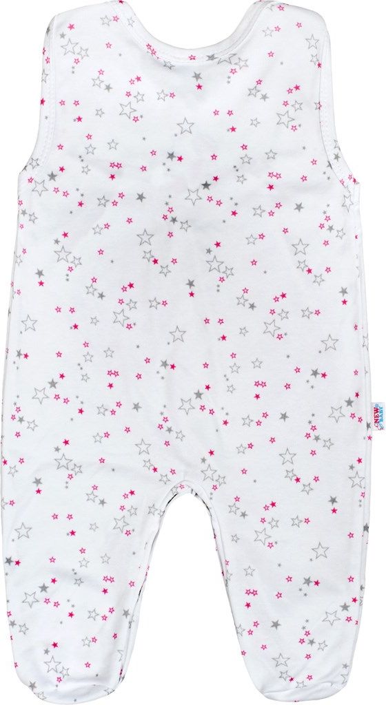 Kojenecká souprava New Baby Magic Star růžová - 50 - obrázek 3