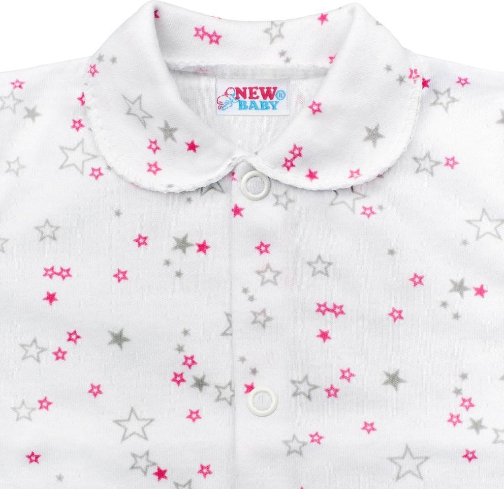 Kojenecká souprava New Baby Magic Star růžová - 50 - obrázek 6
