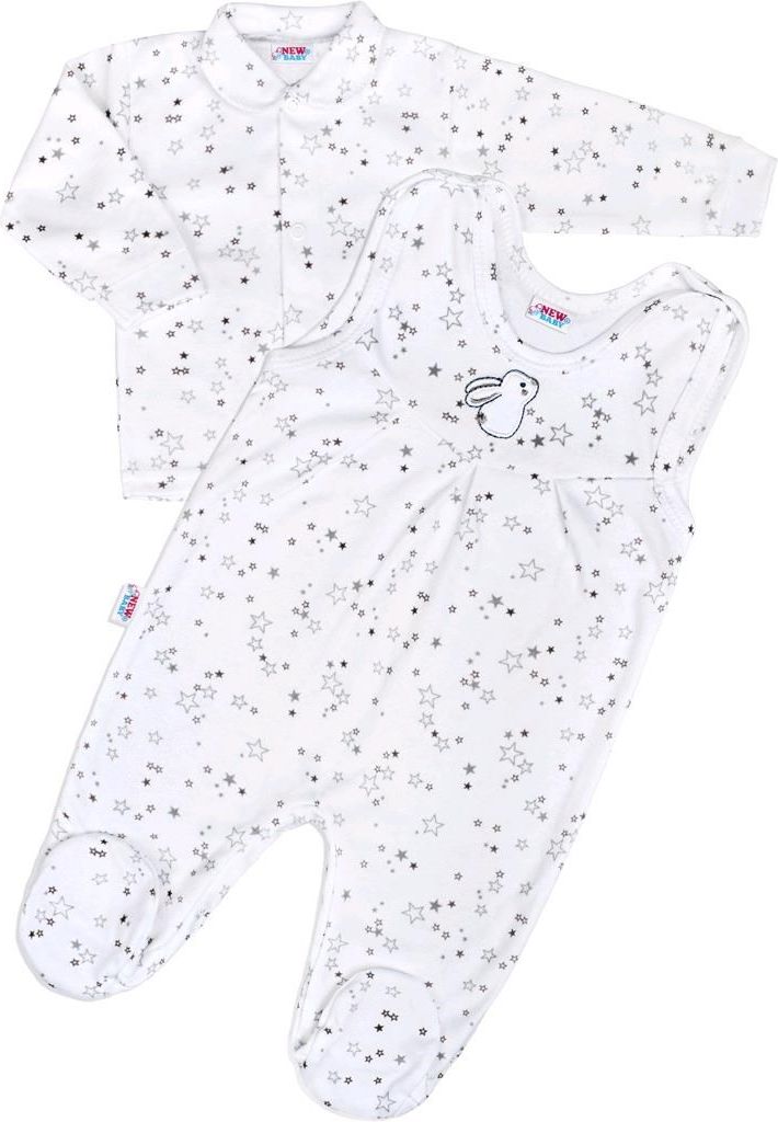 Kojenecká souprava New Baby Magic Star růžová - 50 - obrázek 29
