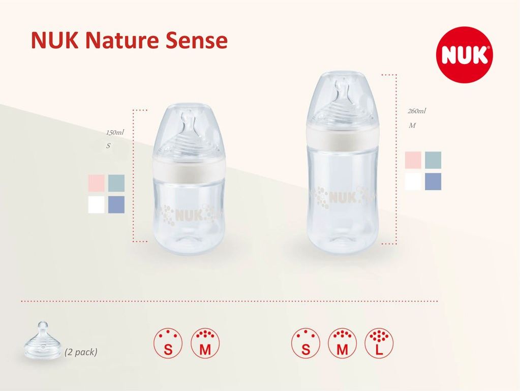 Nuk savička Nature Sense 2 ks transparentní - obrázek 8