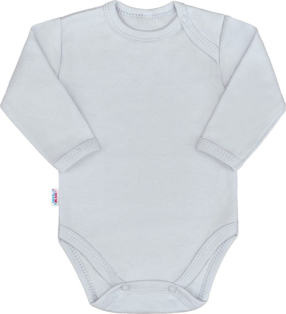 Kojenecké body s dlouhým rukávem New Baby Pastel modré&nbsp;-&nbsp;80 (9-12m) - obrázek 14