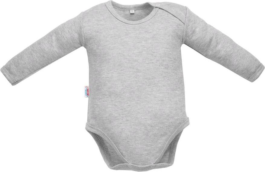 Kojenecké body s dlouhým rukávem New Baby Pastel modré&nbsp;-&nbsp;80 (9-12m) - obrázek 50