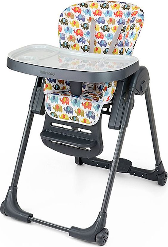 Jídelní židlička Milly Mally Milano Varianta: Sky - multicolor - obrázek 8