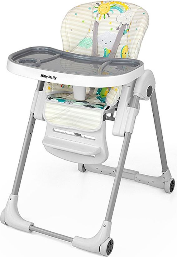 Jídelní židlička Milly Mally Milano Varianta: Sky - multicolor - obrázek 22
