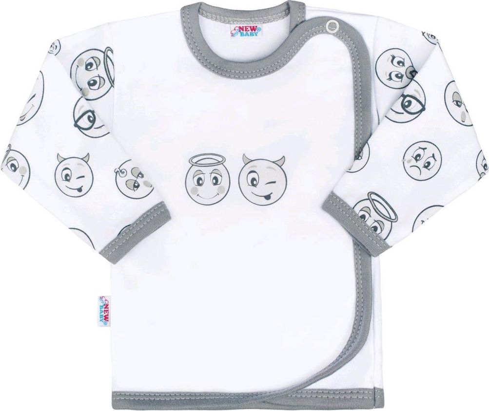 Kojenecká bavlněná košilka New Baby Emotions - 68 (4-6m) - obrázek 1