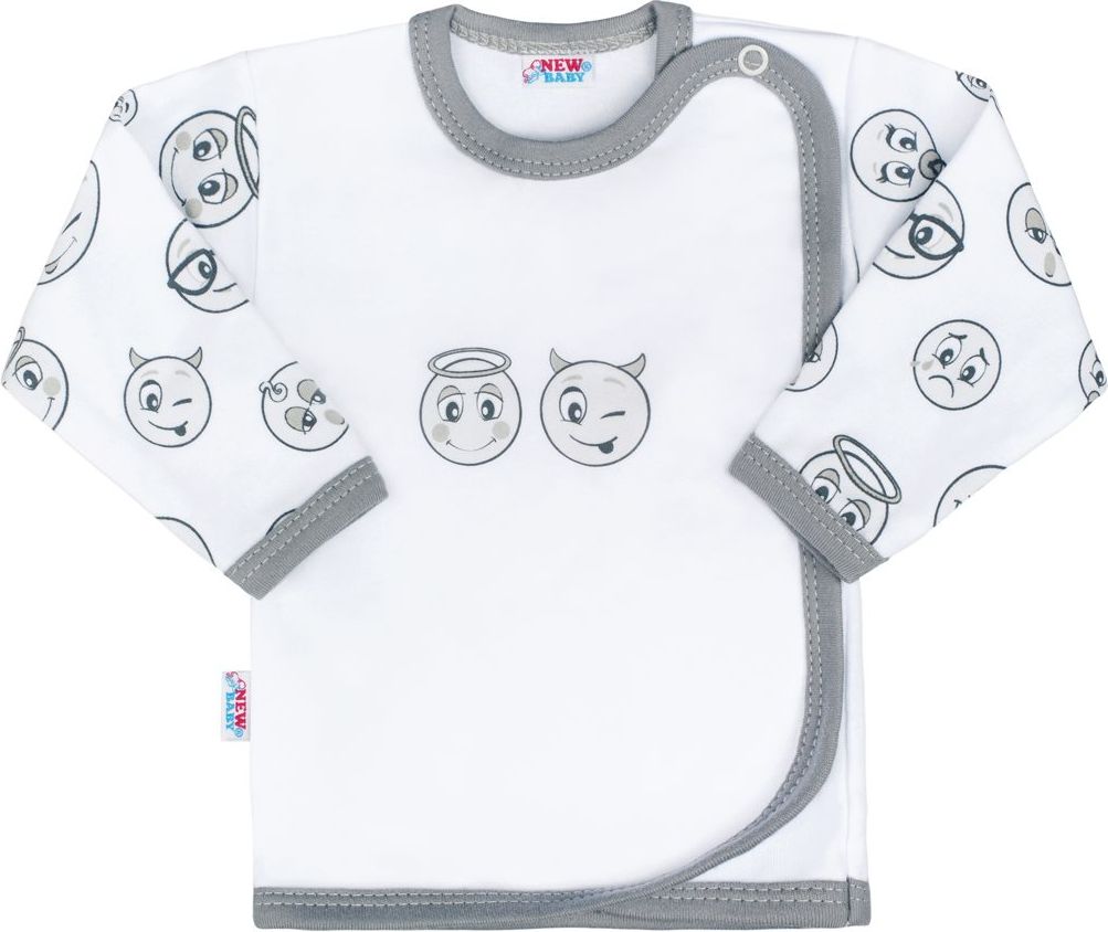 Kojenecká bavlněná košilka New Baby Emotions - 68 (4-6m) - obrázek 7