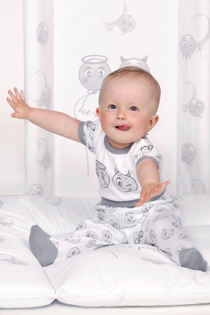 Kojenecké bavlněné body s krátkým rukávem New Baby Emotions&nbsp;-&nbsp;80 (9-12m) - obrázek 12