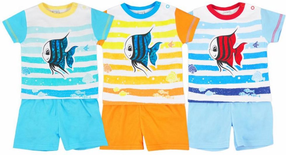 Letní soupravička Koala Merlin oranžová&nbsp;-&nbsp;80 (9-12m) - obrázek 10