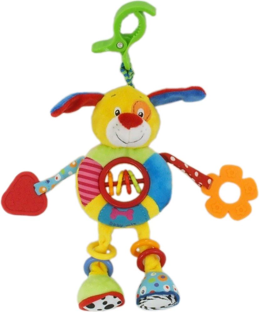 Plyšová hračka na kočárek Baby mix kocourek Tom - obrázek 2