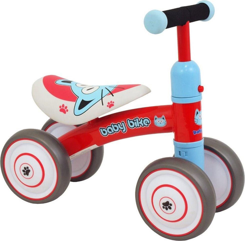 BABY MIX Dětské odrážedlo Baby Mix Baby Bike red - obrázek 3