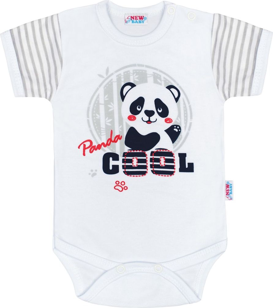 Kojenecké body s krátkým rukávem New Baby Panda&nbsp;-&nbsp;62 (3-6m) - obrázek 13