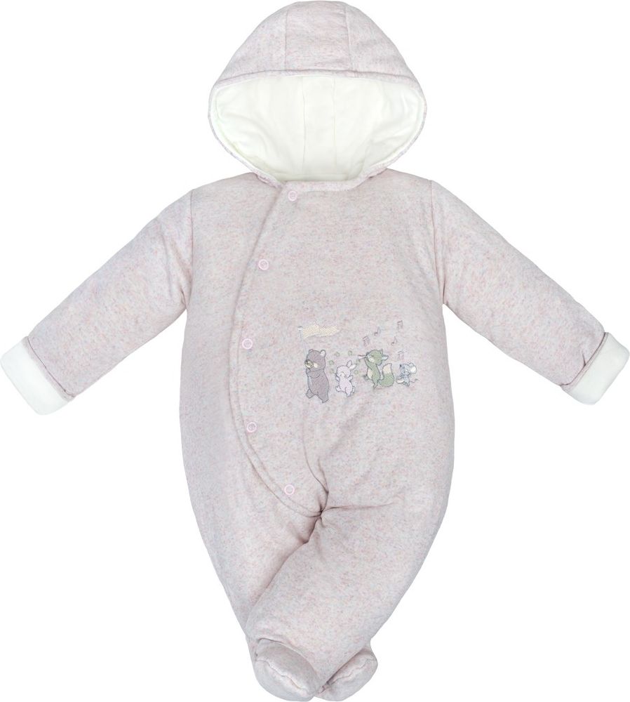 Zimní kojenecká kombinéza Baby Service Animals světle modrá&nbsp;-&nbsp;74 (6-9m) - obrázek 7