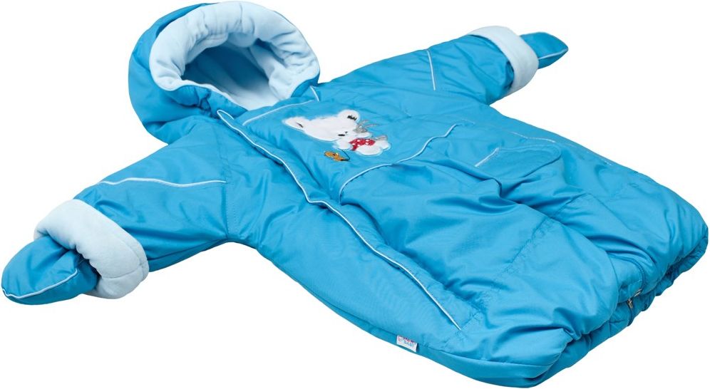 Zimní kombinéza 2v1 New Baby Winter tmavě růžová&nbsp;-&nbsp;74 (6-9m) - obrázek 8