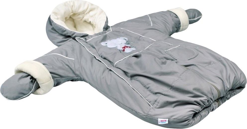 Zimní kombinéza 2v1 New Baby Winter tmavě růžová&nbsp;-&nbsp;74 (6-9m) - obrázek 18