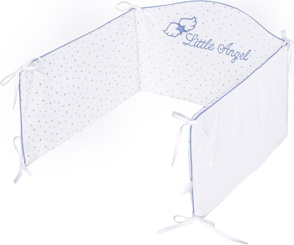 5-dílné ložní povlečení Belisima Angel Baby 90/120 modré - obrázek 7