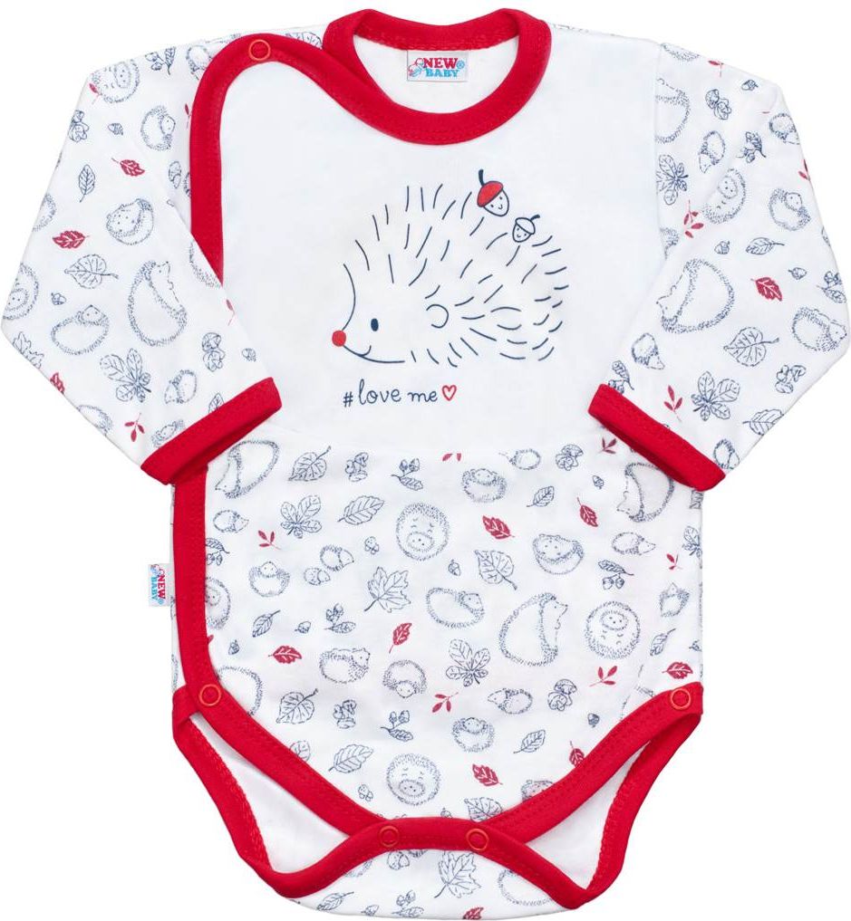 Kojenecké celorozepínací body New Baby Hedgehog béžové&nbsp;-&nbsp;62 (3-6m) - obrázek 17