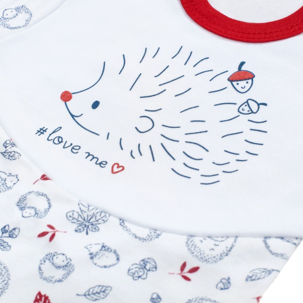 Kojenecké celorozepínací body New Baby Hedgehog béžové&nbsp;-&nbsp;62 (3-6m) - obrázek 18