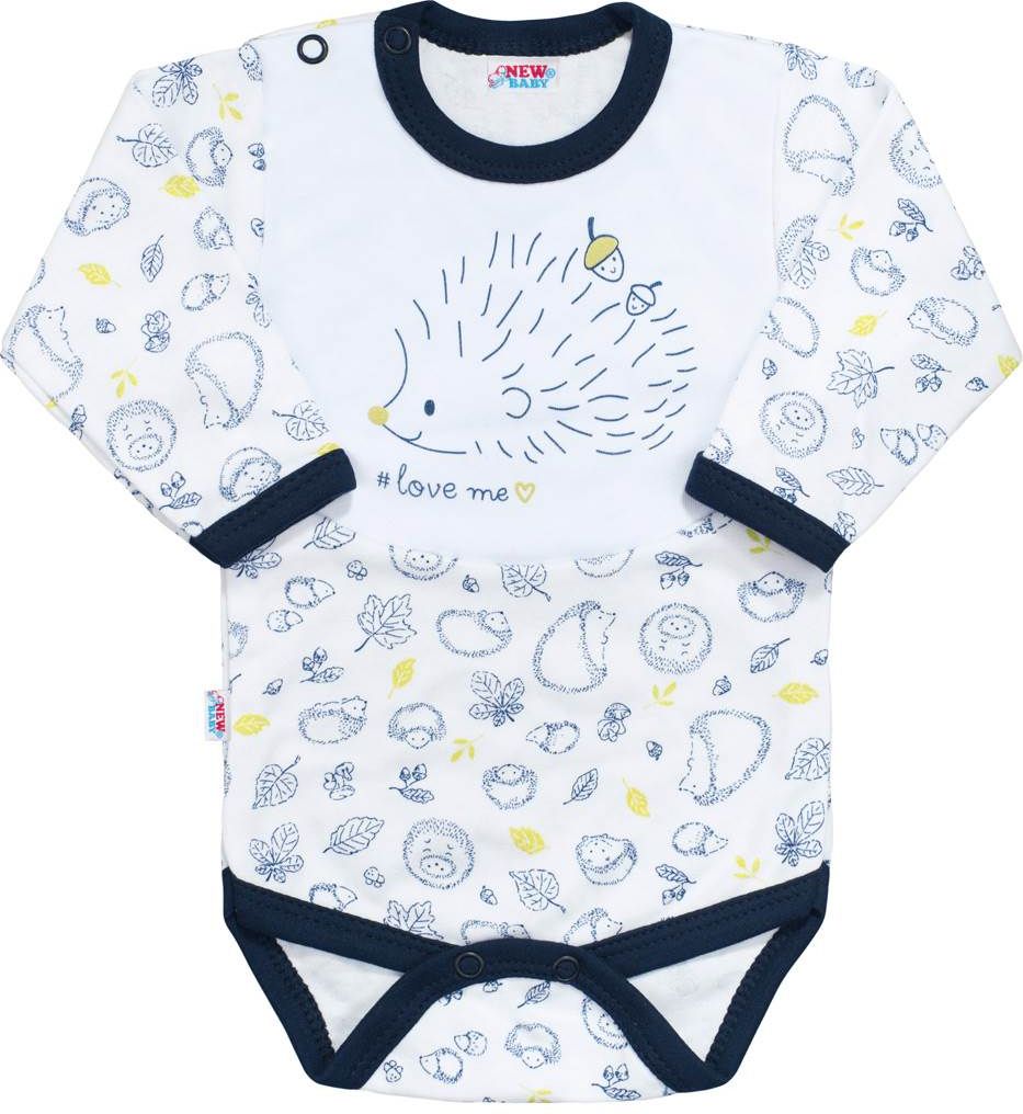 Kojenecké body s dlouhým rukávem New Baby Hedgehog červené&nbsp;-&nbsp;86 (12-18m) - obrázek 33