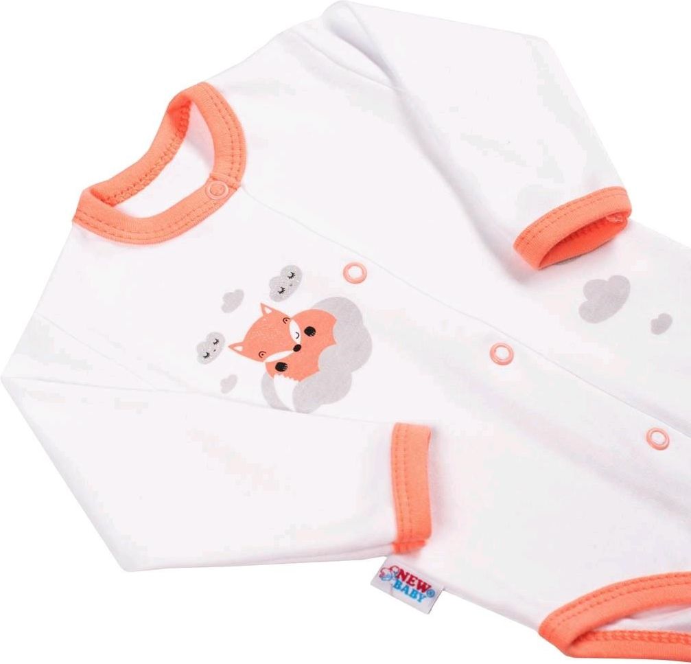 Kojenecké celorozepínací body New Baby Liška lososová&nbsp;-&nbsp;68 (4-6m) - obrázek 20