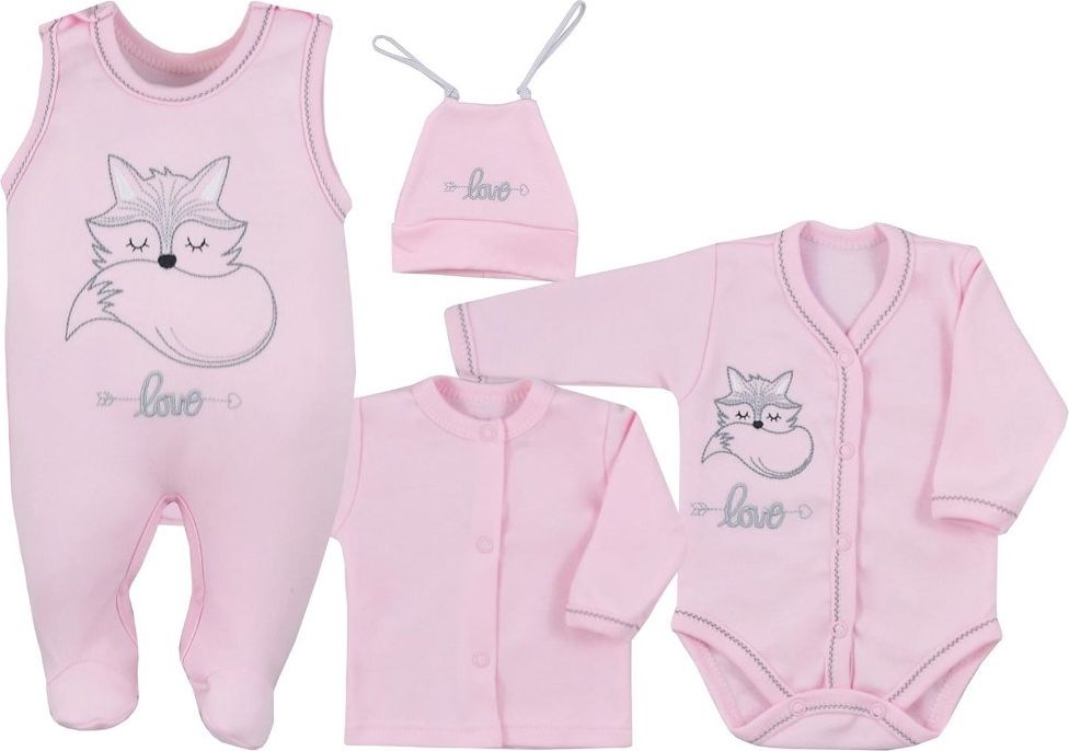 4-dílná kojenecká souprava Koala Fox Love bílá&nbsp;-&nbsp;50 - obrázek 34