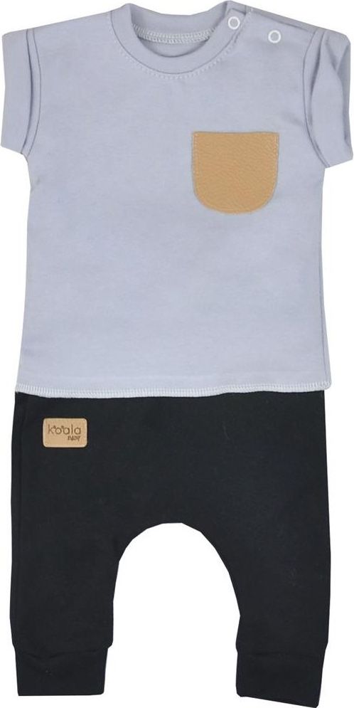 Kojenecké tepláčky a tričko Koala Summer Boy černo-šedé&nbsp;-&nbsp;86 (12-18m) - obrázek 3