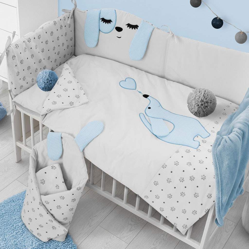 BELISIMA 2-dílné ložní povlečení Belisima Lovely Puppy 100/135 růžové Růžová - obrázek 6