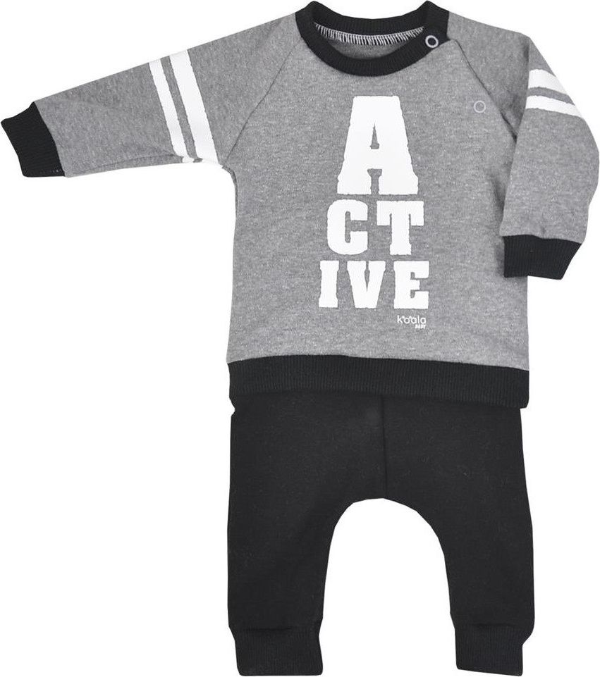 Kojenecké tepláčky a mikinka Koala Active zelená&nbsp;-&nbsp;62 (3-6m) - obrázek 1
