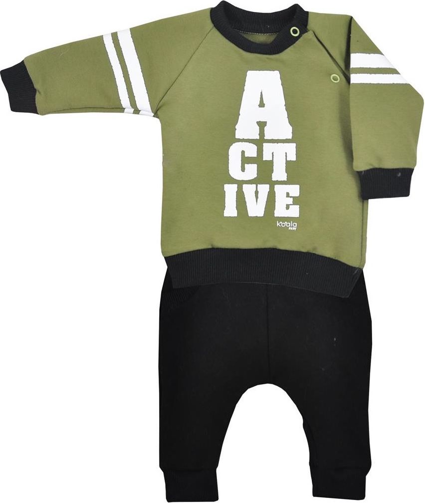 Kojenecké tepláčky a mikinka Koala Active zelená&nbsp;-&nbsp;62 (3-6m) - obrázek 43