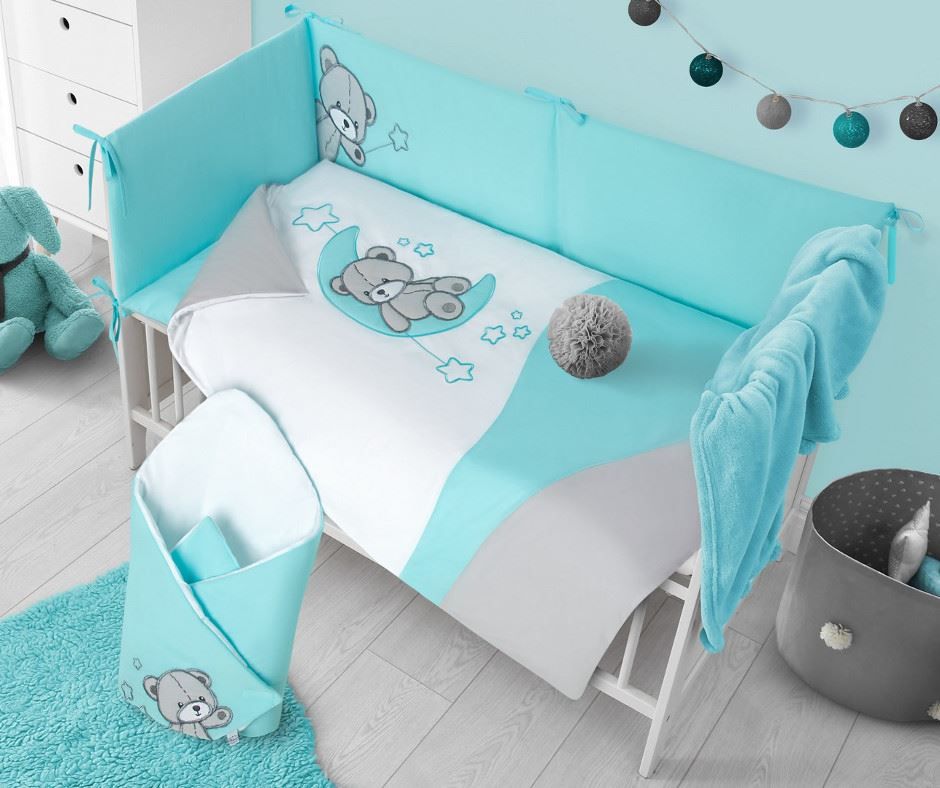 BELISIMA | Belisima Teddy Bear | 3-dílné ložní povlečení Belisima Teddy Bear 100/135 růžové | Růžová | - obrázek 3