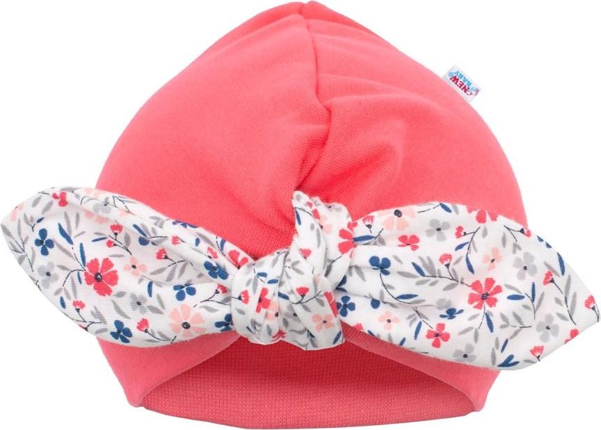 NEW BABY | New Baby For Girls | Dívčí čepička turban New Baby For Girls | Dle obrázku | 62 (3-6m) - obrázek 6