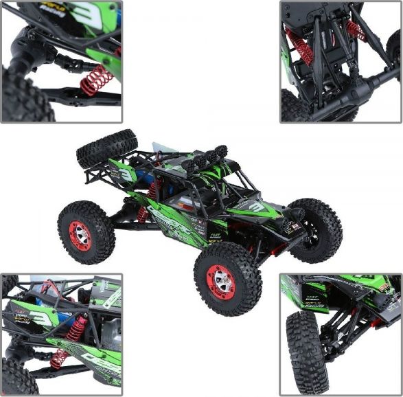 RCobchod Pouštní buggy Eagle 3 RTR 4WD 1:12 ČERVENÁ - obrázek 8