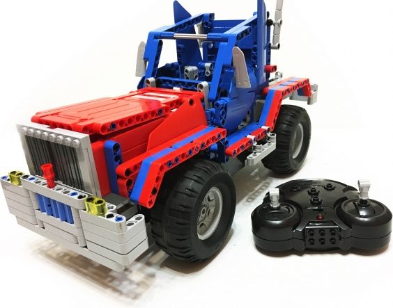 Double Eagle Stavebnice Truck 2v1 - auto na dálkové ovládání - obrázek 3