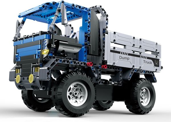 Double Eagle Stavebnice Dump Truck - auto na dálkové ovládání - obrázek 1