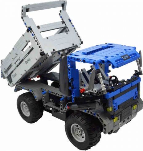 Double Eagle Stavebnice Dump Truck - auto na dálkové ovládání - obrázek 2