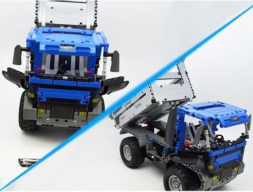 Double Eagle Stavebnice Dump Truck - auto na dálkové ovládání - obrázek 3