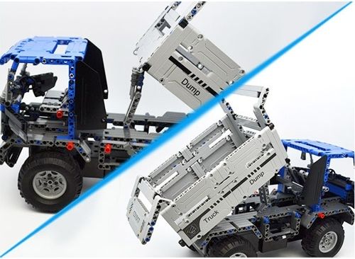 Double Eagle Stavebnice Dump Truck - auto na dálkové ovládání - obrázek 4