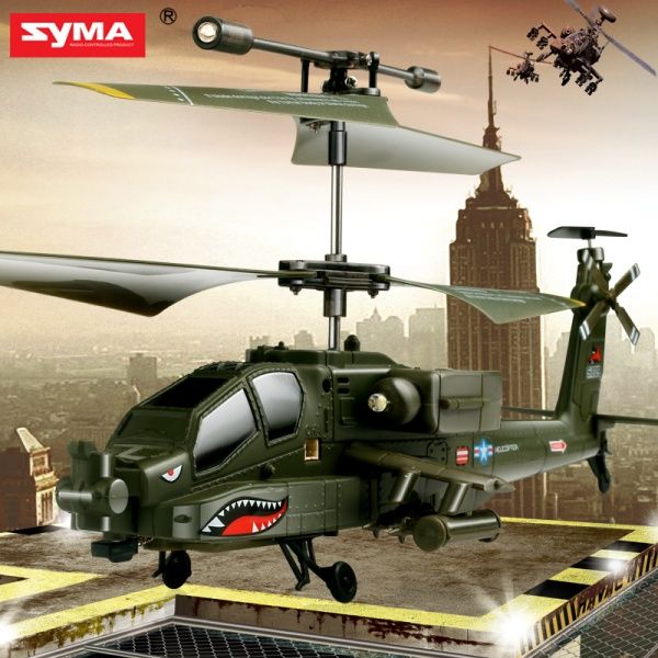 SYMA APACHE AH-64 - vojenský mini vrtulník - obrázek 2
