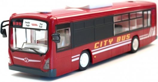 Double Eagle Městský autobus na dálkové ovládání - modrý - obrázek 2