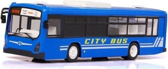 Double Eagle Městský autobus na dálkové ovládání - modrý - obrázek 5