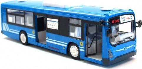 Double Eagle Městský autobus na dálkové ovládání - modrý - obrázek 7