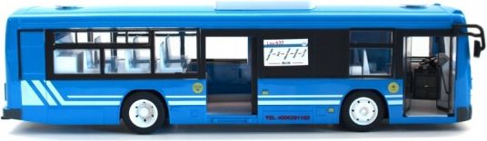 Double Eagle Městský autobus na dálkové ovládání - modrý - obrázek 9