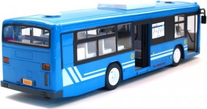 Double Eagle Městský autobus na dálkové ovládání - modrý - obrázek 10