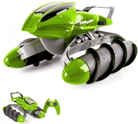 RCobchod Obojživelník Amphibious Stunt Car - zelený - obrázek 1