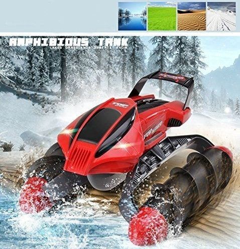 RCobchod Obojživelník Amphibious Stunt Car - zelený - obrázek 5