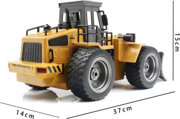 RCobchod Sněžný pluh na dálkové ovládání 2.4Ghz 1:18 - obrázek 11