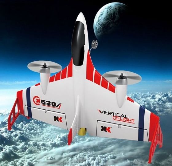 RCobchod FIGHTER - X520 VTOL - RC letadlo s GYRO stabilizací - obrázek 5
