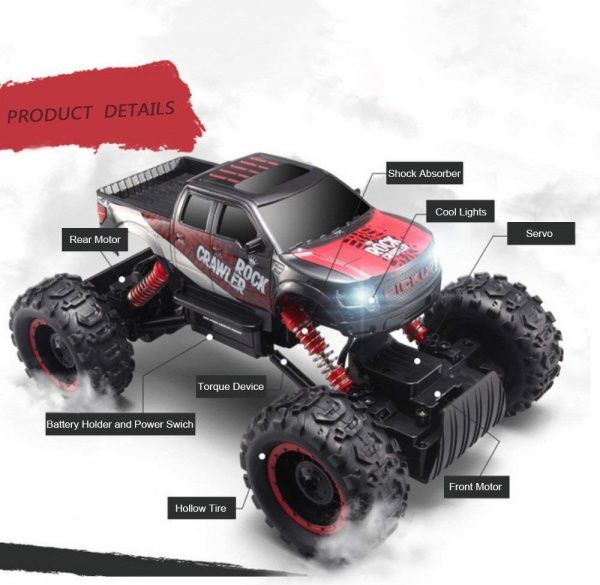 RCobchod PICKUP Crawler 4x4 - auto na dálkové ovládání - obrázek 2