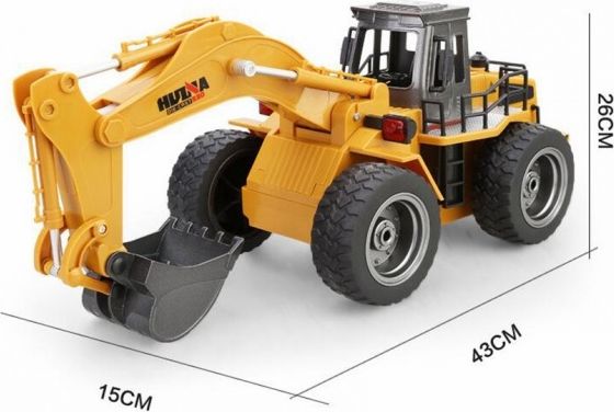 RCobchod BAGR HN530 Excavator - 1:18 s kovovou lžící - obrázek 4