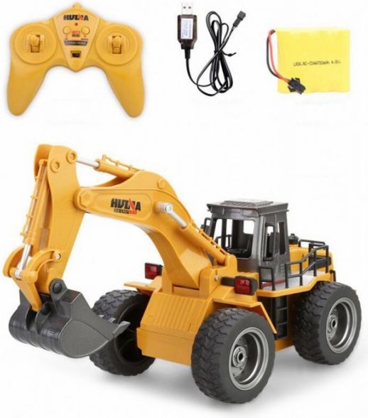 RCobchod BAGR HN530 Excavator - 1:18 s kovovou lžící - obrázek 5