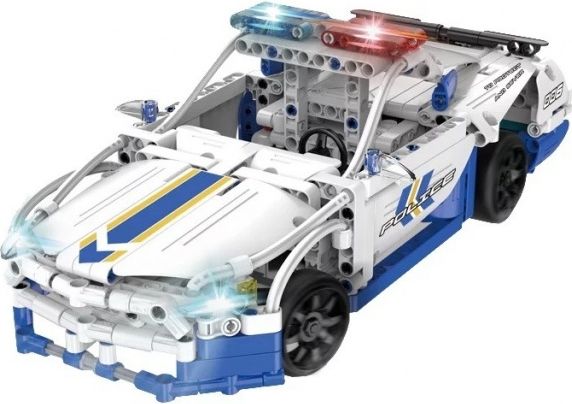 RCobchod POLICEJNÍ AUTO - stavebnice na dálkové ovládání - obrázek 1
